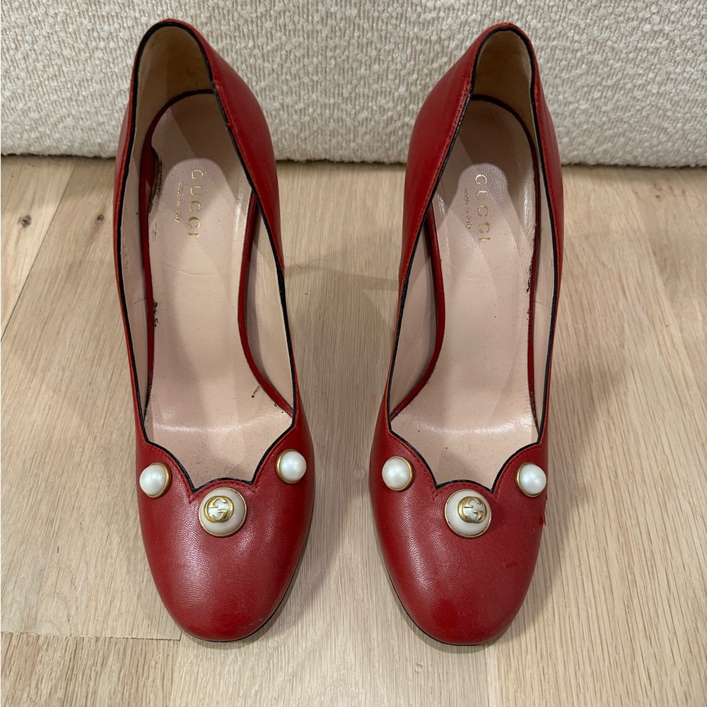 Gucci Red Heels